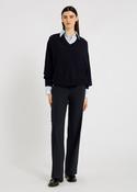 HANA SAN Navy Knit JOHN 226 image