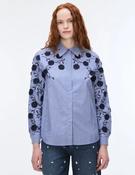 IBLUES BLUE STRIPE BLOUSE IBLGHIGLIA 226 image