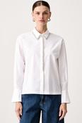 IBLUES WHITE RHINESTONETRIM BLOUSE IBLARMONIOSO 226 image