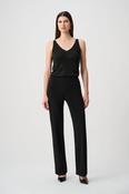 JOSEPH RIBKOFF BLACK PANT 153088CO 11 226 image