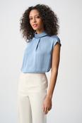 JOSEPH RIBKOFF BLUE TOP 263022 4510 226