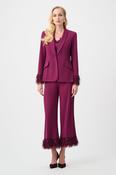 JOSEPH RIBKOFF WINE PANT 263715 4542 226