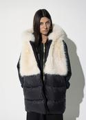 LOLA CASADEMUNT BLACK FUR GILET LF2601015 226 image