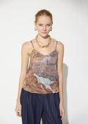 LOLA CASADEMUNT MAITE MULTI PAISLY CAMI TOP MF2615006 226 image