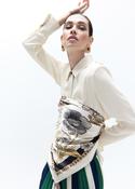 LOLA CASADEMUNT TIGER PRINT LOGO SCARF 2607033 226 image