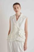 MEIMEIJ CREAM WAIST  COAT M6PU00 126