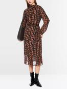MARCCAIN CORAL COWL NECK DRESS BC2118W20 484 226