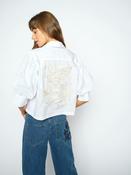 MOS MOSH MMAdjao Bernat Emb Shirt White 183240 226