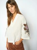 MOS MOSH MMAleysa Popli Blouse Ecru 181100 226