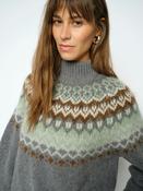 MOS MOSH MMDaya Fjord Highneck Knit grey 183230 226 image