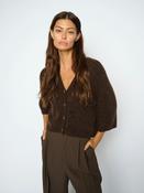 MOS MOSH MMThora Lizet Knit Cardigan brown 180440 226