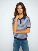 MOS MOSH MMTink SS Polo Knit violet 181920 226