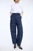 MUNTHE NAVY DENIM EMBELLISHED JEANS VASLER 226 image