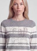 RABE GREY STRIPE KNIT 57-121620 226