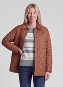 RABE TAN QUILTED JACKET 57-121821 226 image