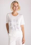 FRANK WALDER White Hand Bag Top 103453 126