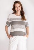 FRANK WALDER Khaki Knit S/Slv 203060 126 image