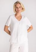 FRANK WALDER White V-Neck 716429 126