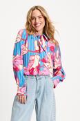 POM BLOUSE - URBAN FLORA STRIPE SP9500 126 image