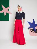 SISTER JANE RED CIEL WIDE LEG TROUSERS TR352RED 226