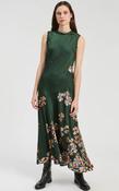 VILAGALLO GREEN PRINT DRESS 34115 226 image