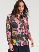 VILAGALLO PINK FLORAL BLOUSE 34098 226 image