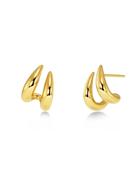 EDBLAD SPIRE HOOPS S GOLD 129728 225