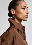 ESSENTIEL ANTWERP WINE KARRIE CHAIN EARRINGS 226