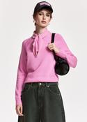ESSENTIEL ANTWERP PINK KASA PULLOVER WITH BEADS KASA 226