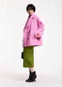 ESSENTIEL ANTWERP PINK KIDNEY OVERSIZED COAT 226