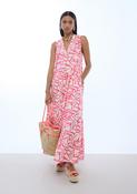 LOLA CASADEMUNT PINK PRINTED DRESS LS2616141 126 image