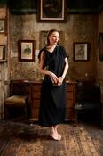 MONESSA JOAN CRIOA BLACK DRESS W/BOW 225