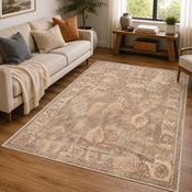 Prestige Alia Biege &amp; Brown Bohemian Vintage Rug