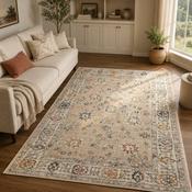 Urco Nova Floyd Cream &amp; Beige Modern Bohemian Rug image