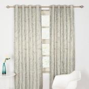 Blue/Beige Curtains | Thermal Interlined Curtains | Aqua | Alsace