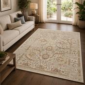 Prestige Parisa Alia Beige &amp; Brown Oriental Vintage Rug