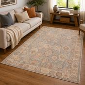 Prestige Alia Biege &amp; Grey Bohemian Vintage Rug image