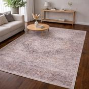 Kashmera Kamran Blue &amp; Orange Oriental Bohemian Rug