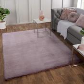 Tipped Luxe Fur Muted Pink Minimal Contemporary Rug image