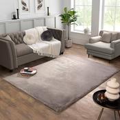 Tipped Luxe Fur Warm Mink Contemporary Minimal Rug image