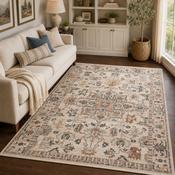 Urco Nova Floyd Cream &amp; Beige Modern Bohemian Rug image