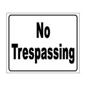 No Tresspassing image