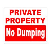 Private Property, No Dumping