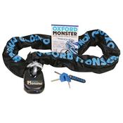Oxford Monster 14mm Hex Chain &amp;amp; Padlock 1500mm image