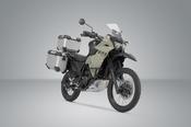 Adventure set Luggage Silver. Kawasaki KLR 650 (22-).