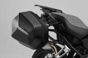 AERO ABS side case set 2x 25 l. ABS plastic. Black. image