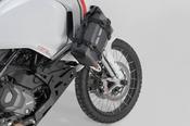 Drybag 80 tail bag 8 l. Grey/black. Waterproof.
