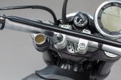 Cigarette lighter socket bracket M8. For handlebar mount with M8 screw image