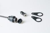 Universal Electric Kit Cigar lighter socket. USB power port. Mounting kit image