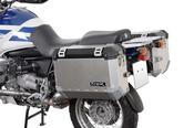 EVO side carriers Black. BMW R1100GS / R1150GS / R1150GS Adventure. image